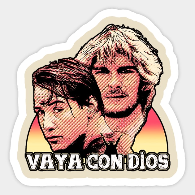vaya con dios Sticker by Van Bouten Design
